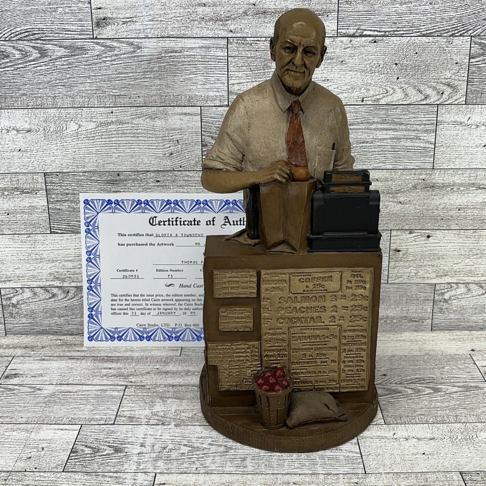 Mr. Jim-R‎ 1992 Tom Clark Gnome Cairn Studio Item #330 Edition #73